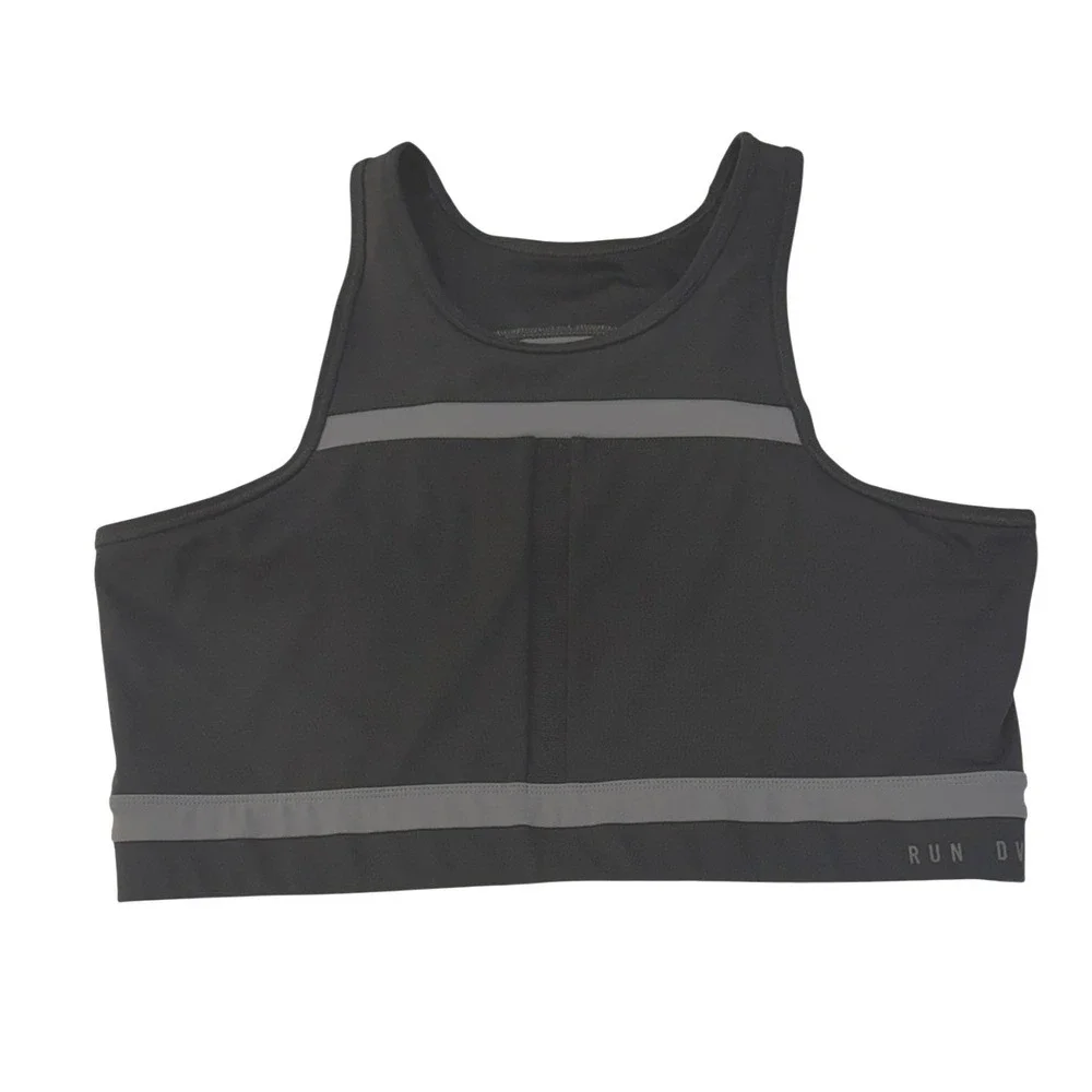 Nike‎ Run Division Womens High Support Sports Bra Black Reflective 2XL